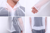 Ripstop Button-Down Rain Poncho (with Extendable Backpack Section)